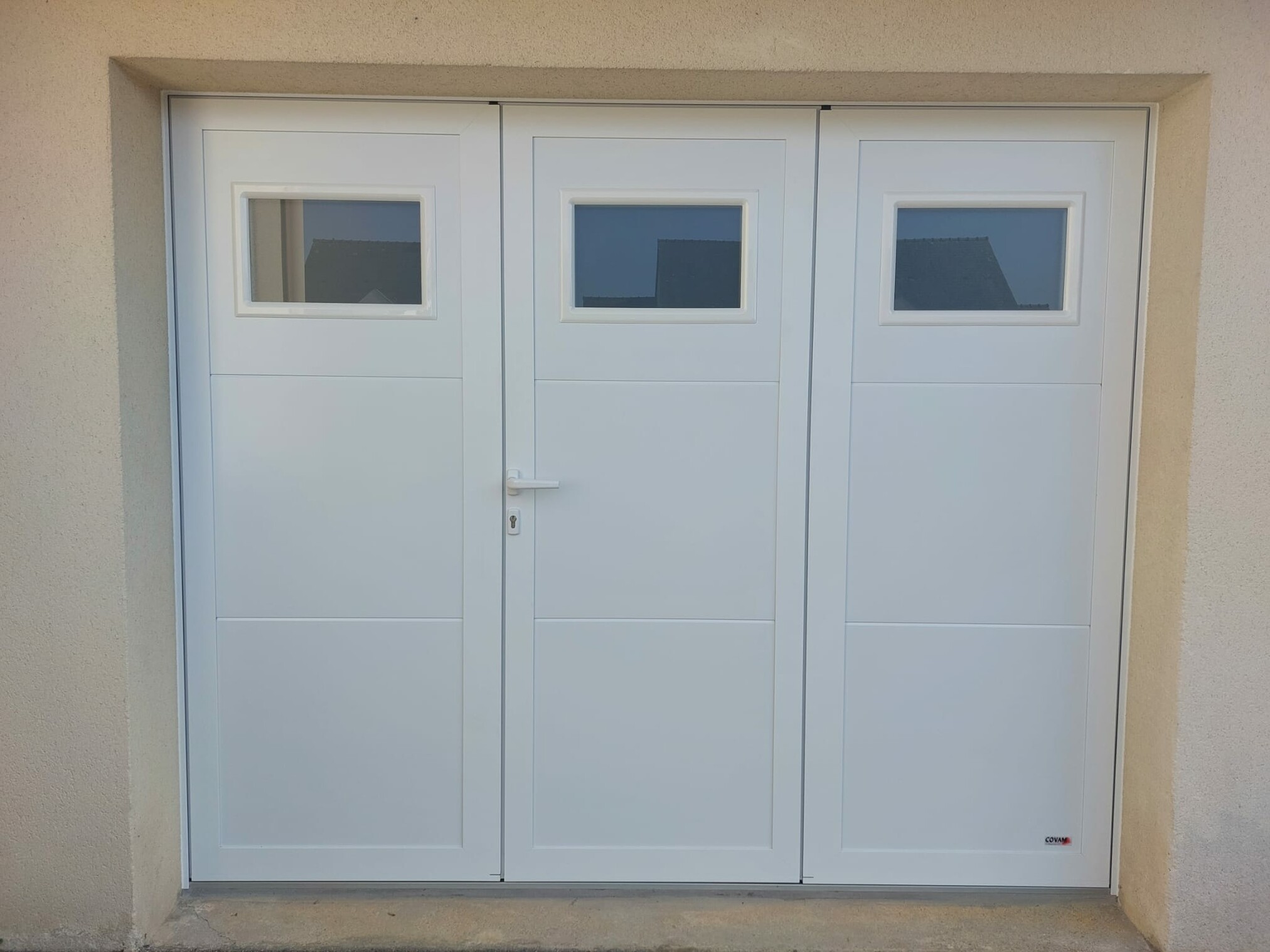 Porte de garage en acier isolé SaintAvé